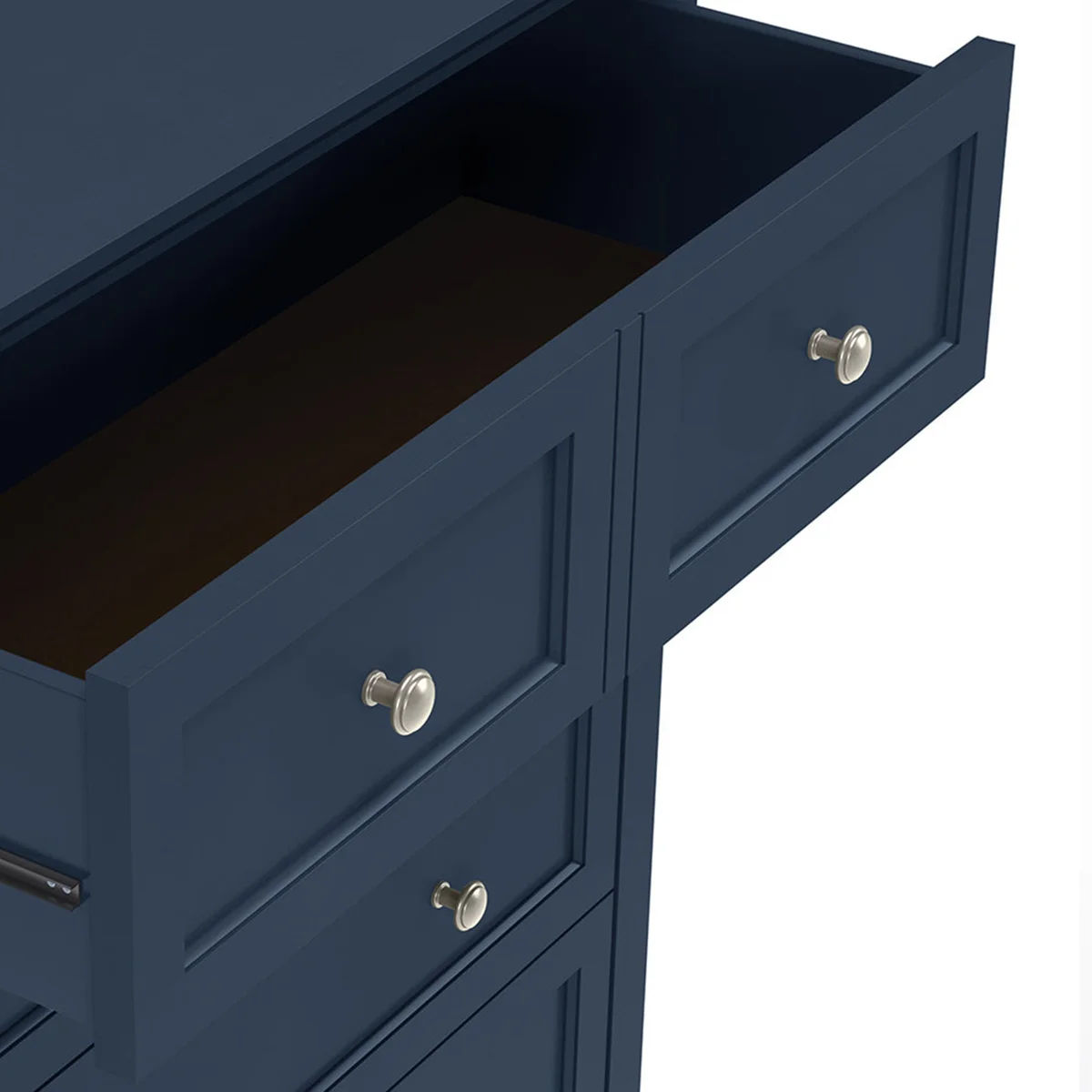 Renee 5-Drawer Solid and Manufactured Wood Chest thumbnail 4